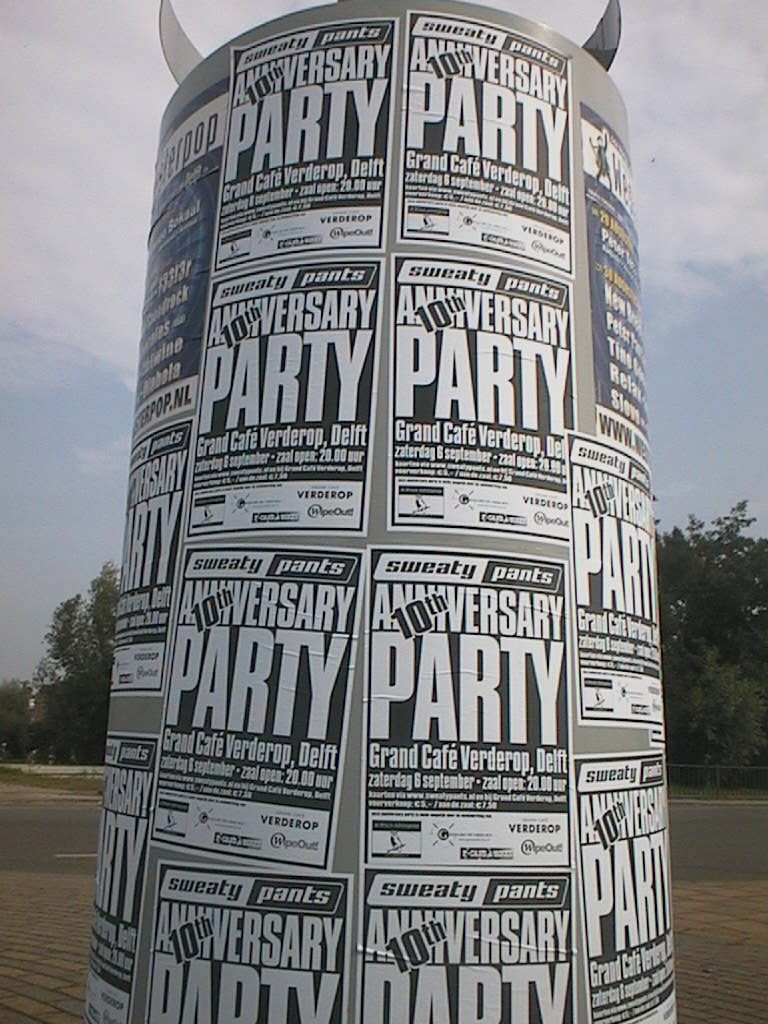 Sweaty Pants -  reclame,poster