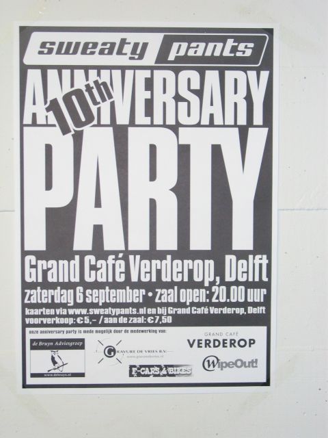 Sweaty Pants -  reclame,poster