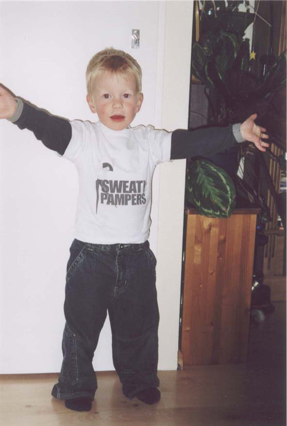 Sweaty Pants - Stijn ... sweaty Pampers reclame,t-shirt,stijn